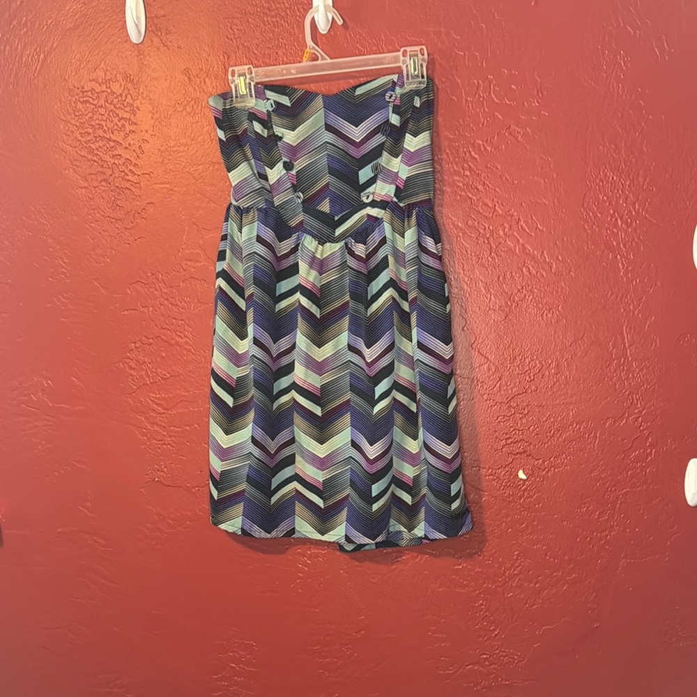 Chevron Patterned Women's dress